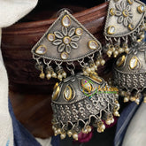 Dual Tone Jhumkas-S401